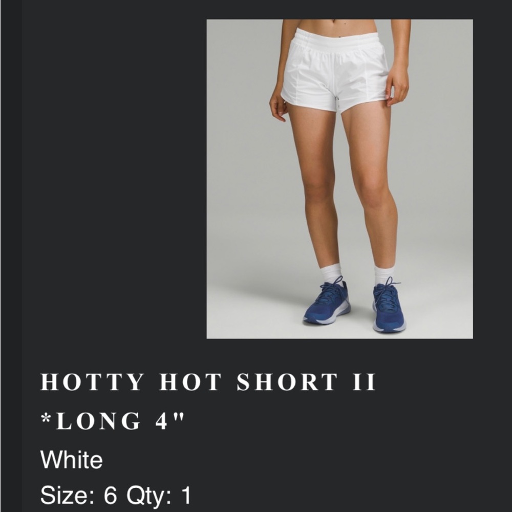 Lululemon Hotty Hot Short II